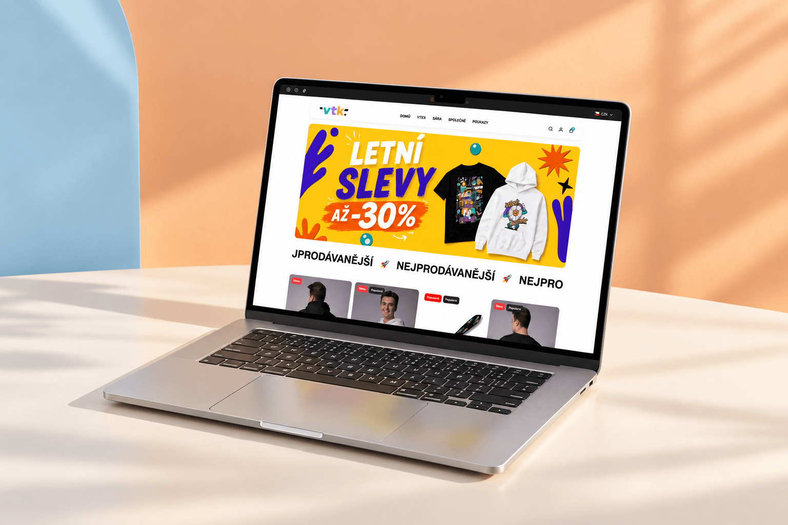 Ukázka projektu vitekshop.cz