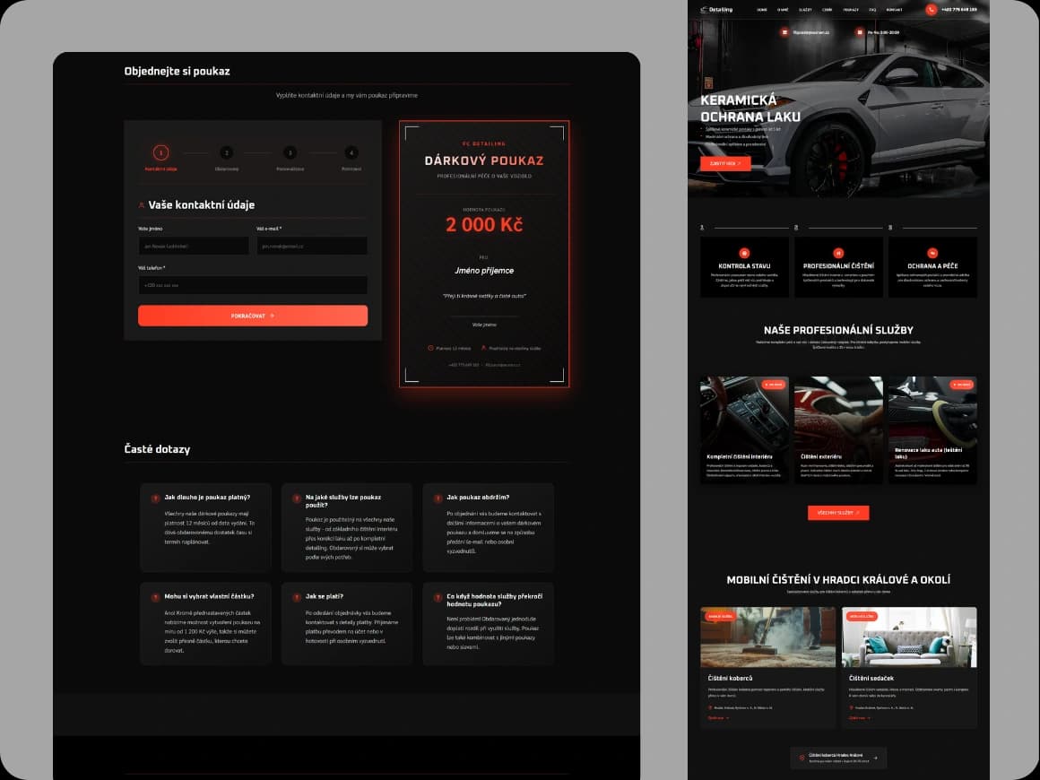 Náhled webu fcdetailing.cz